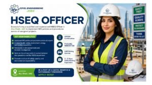 HSEQ Officer Jobs Abu Dhabi UAE 2026