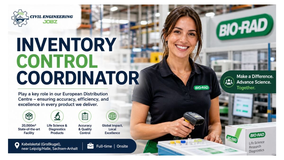 Inventory Control Coordinator Jobs Kabelsketal Germany 2026