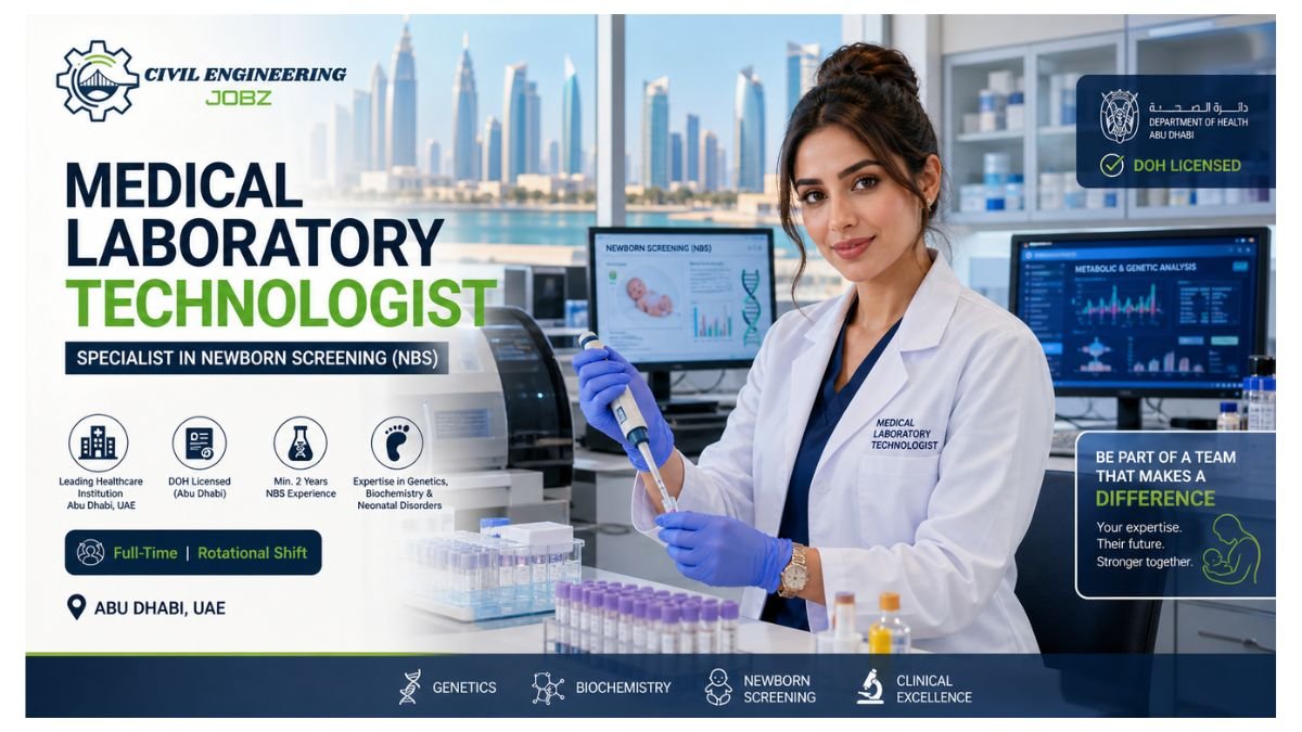 Medical Laboratory Technologist Jobs Abu Dhabi UAE 2026
