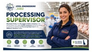 Processing Supervisor Jobs Millsboro DE 2026