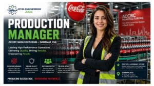 Production Manager Jobs Coca-Cola Saudi Arabia 2026