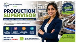 Production Supervisor Jobs Dubai UAE 2026 