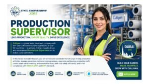 Production Supervisor Jobs Dubai UAE 2026