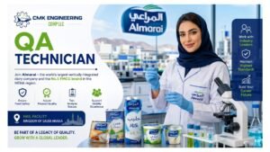 QA Technician Jobs Saudi Arabia 2026