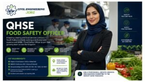 QHSE Food Safety Officer Jobs Saudi Arabia 2026