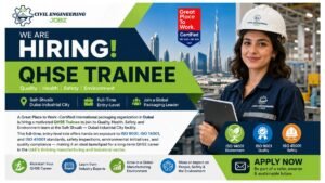 QHSE Trainee Jobs Dubai UAE 2026