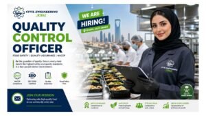 Quality Control Officer Jobs Riyadh KSA 2026 