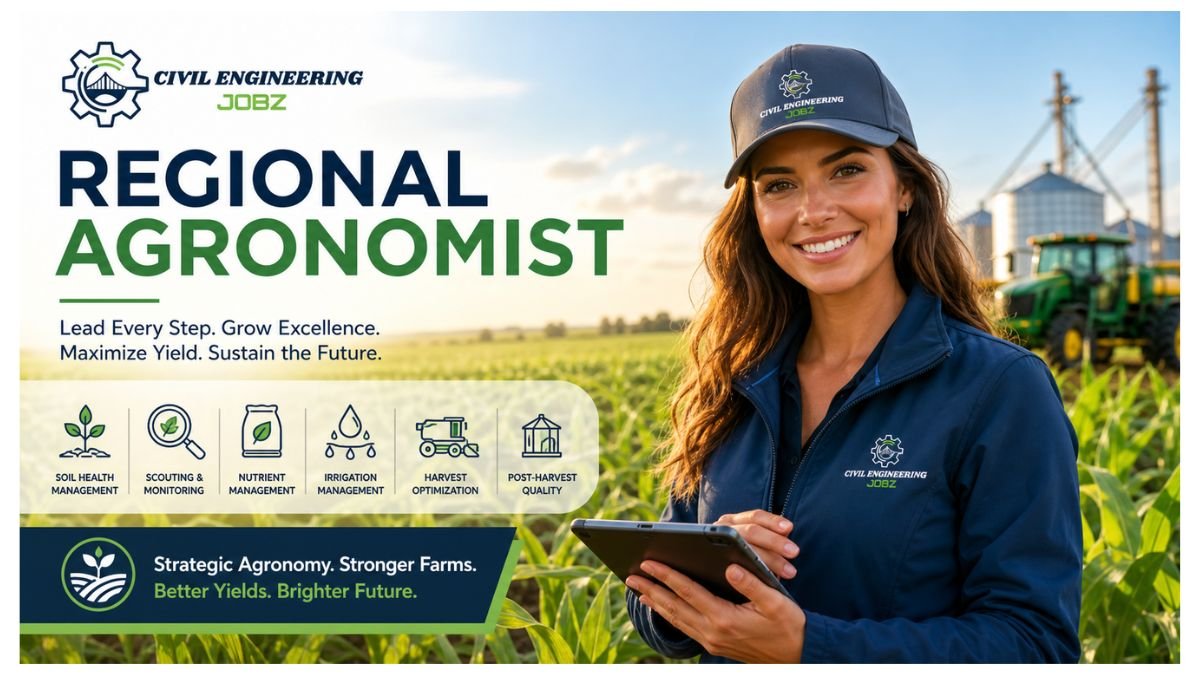 Regional Agronomist Jobs Plainfield Wisconsin USA 2026 