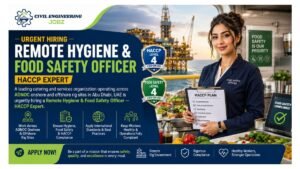 Remote Hygiene & Food Safety Officer Jobs Abu Dhabi 2026