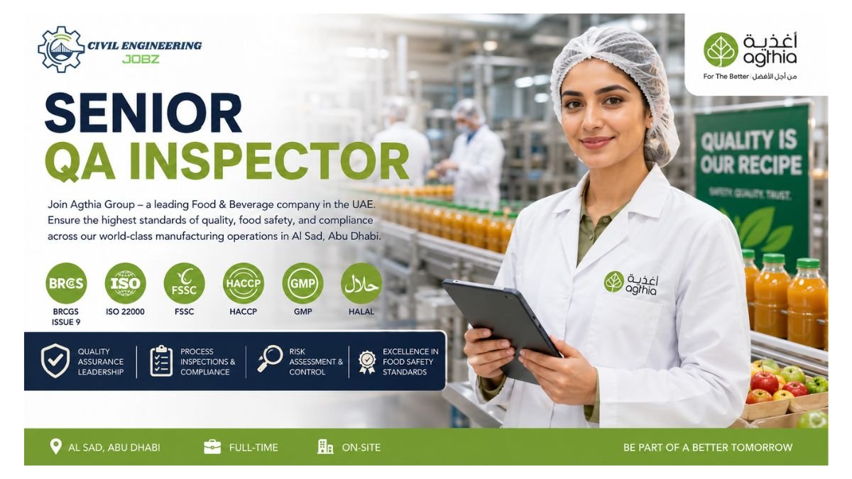 QHSE Manager Food Safety Jobs UAE 2026