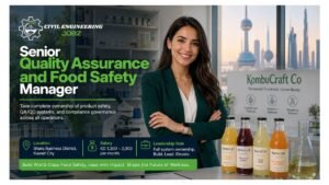 Senior Quality Assurance and Food Safety Manager Jobs Kuwait 2026