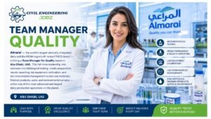 Team Manager Quality Jobs Abu Dhabi UAE 2026