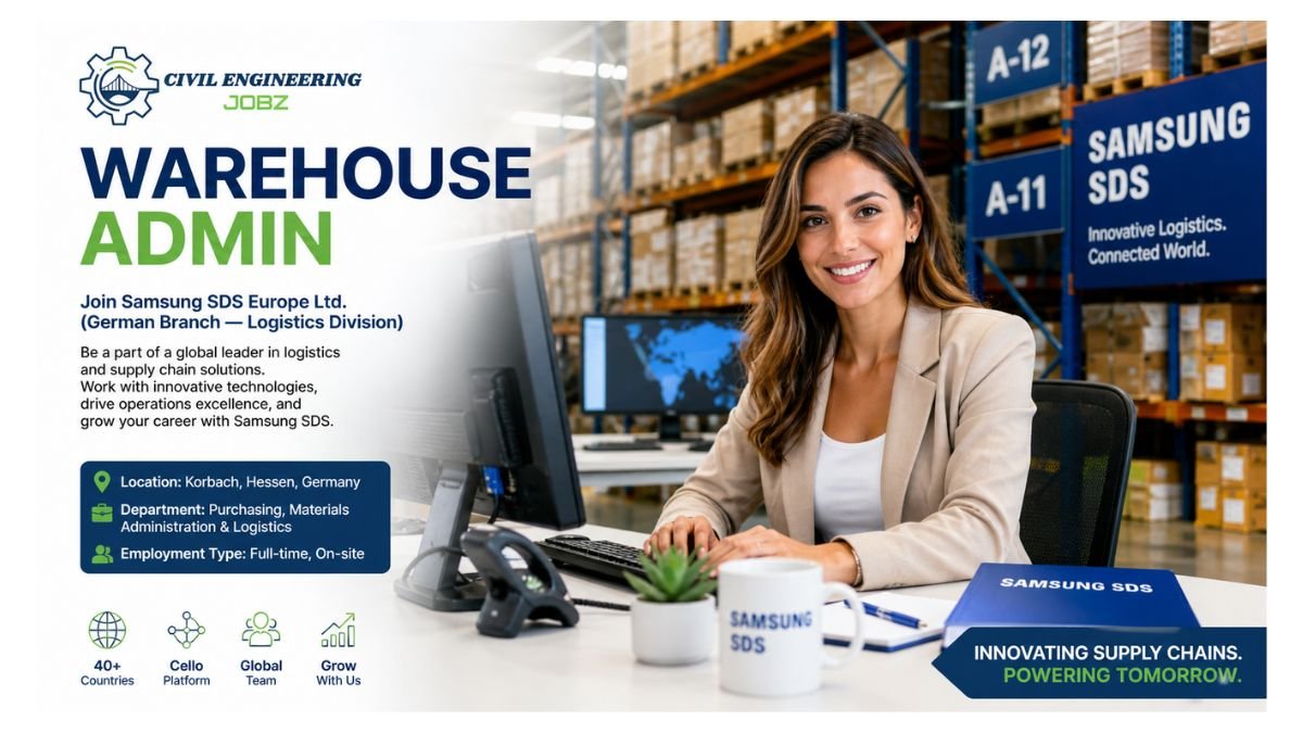 Warehouse Admin Jobs Korbach Germany 2026