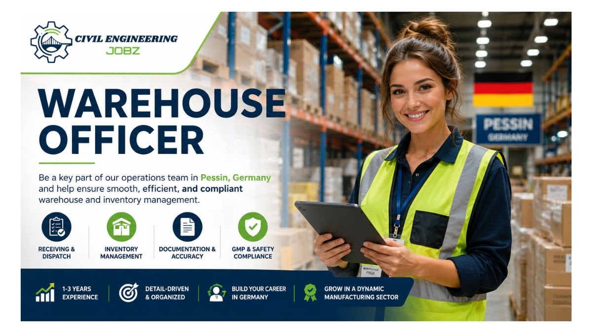 Warehouse Officer Jobs Pessin Germany 2026