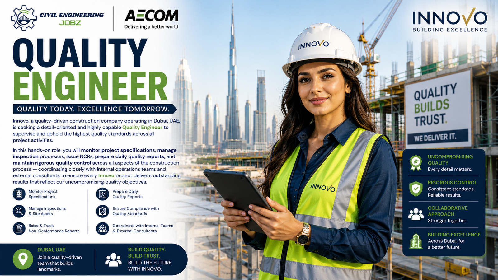 Quality Engineer Jobs Dubai UAE 2026