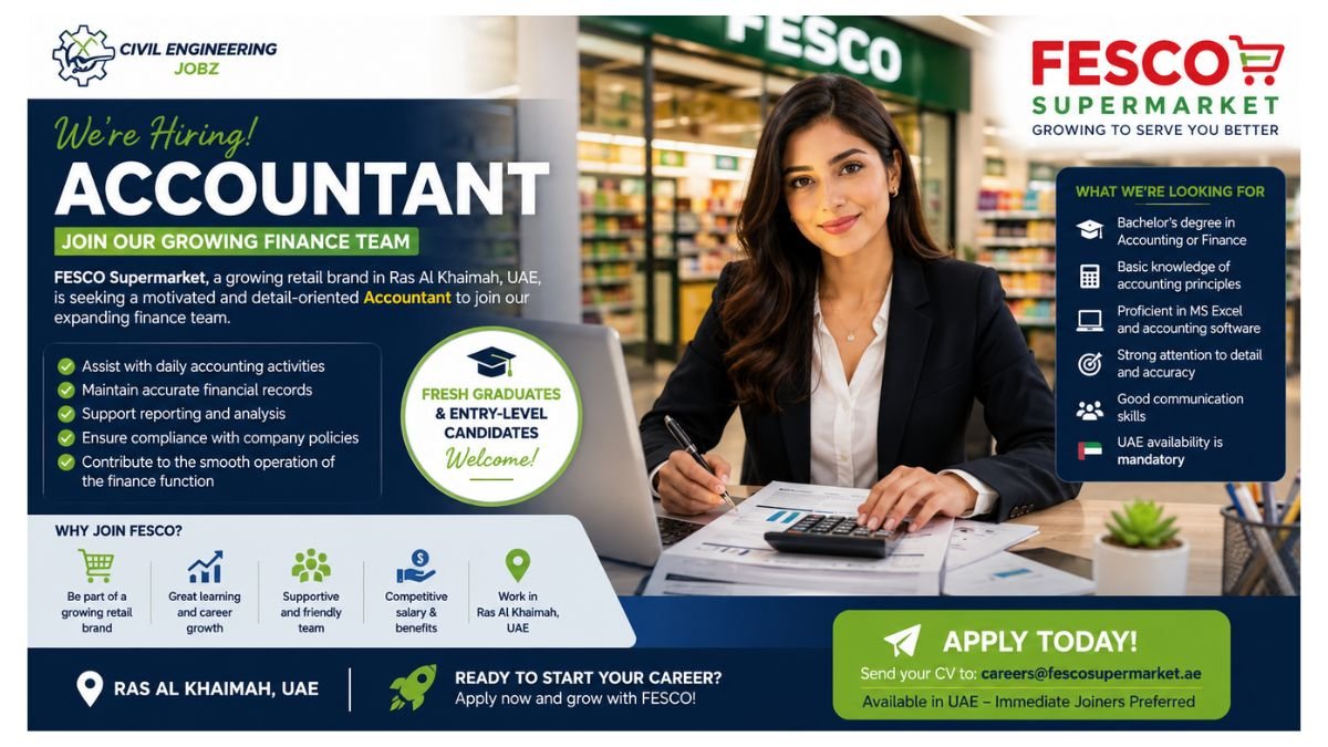 Accountant Jobs Ras Al Khaimah UAE 2026