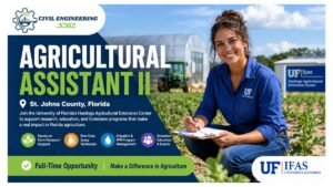 Agricultural Assistant Jobs St. Johns Florida USA 2026