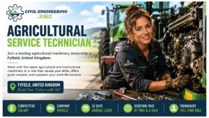 Agricultural Service Technician Jobs Fyfield UK 2026