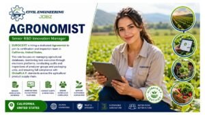 Agronomist Jobs California 2026 