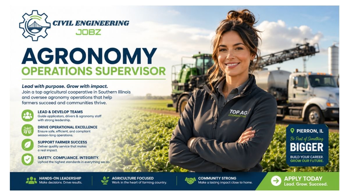 Agronomy Operations Supervisor Jobs Illinois USA 2026 