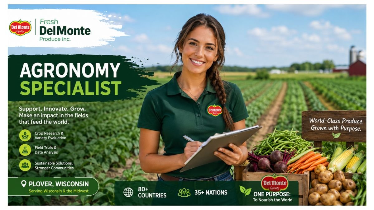 Agronomy Specialist Jobs Plover WI 2026