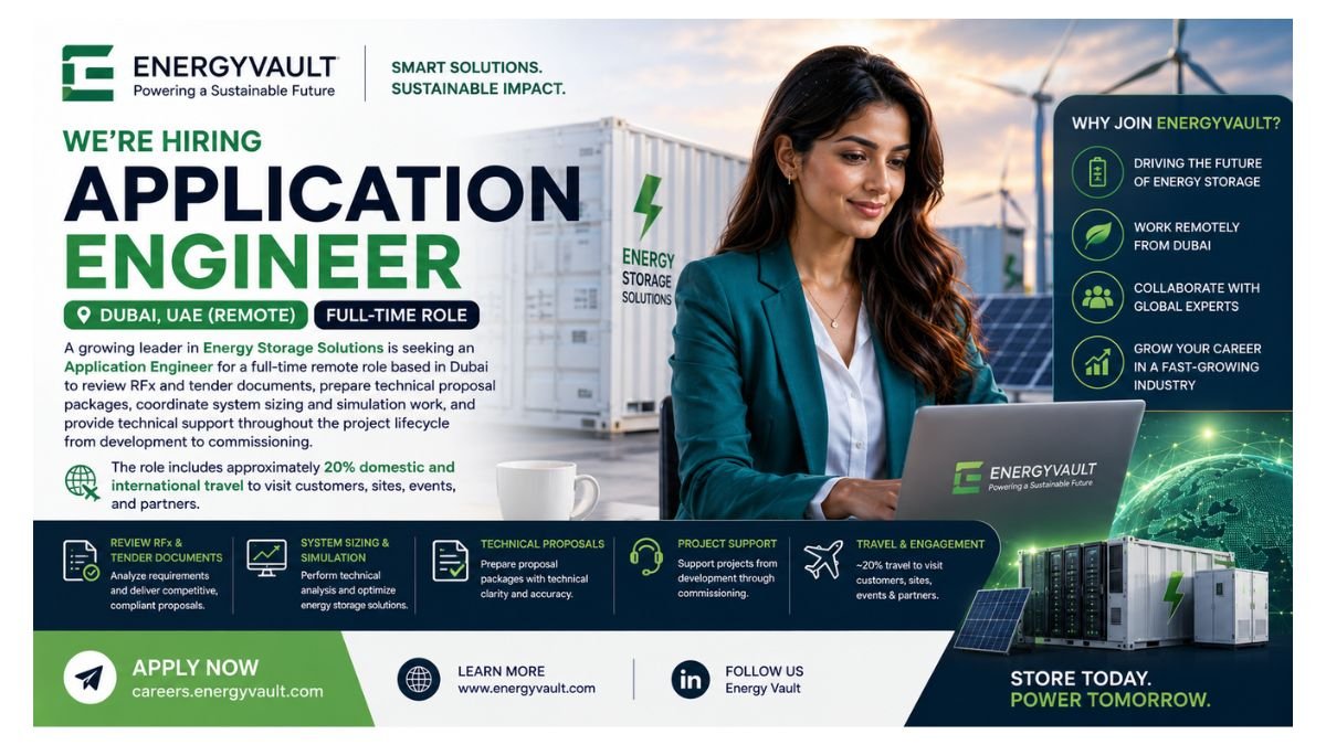 Application Engineer Jobs Dubai UAE 2026