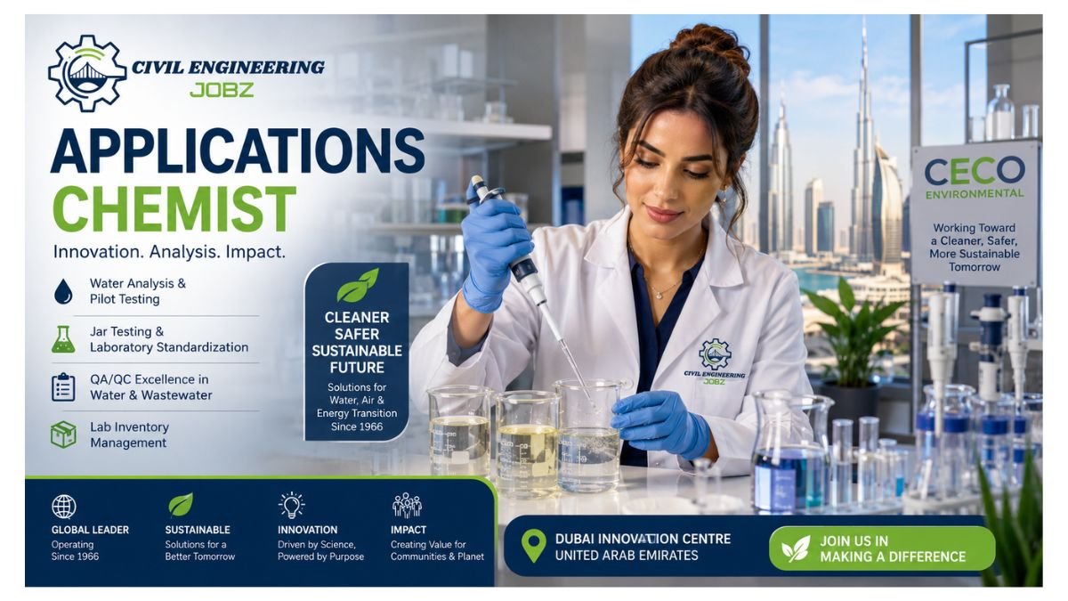 Applications Chemist Jobs Dubai UAE 2026