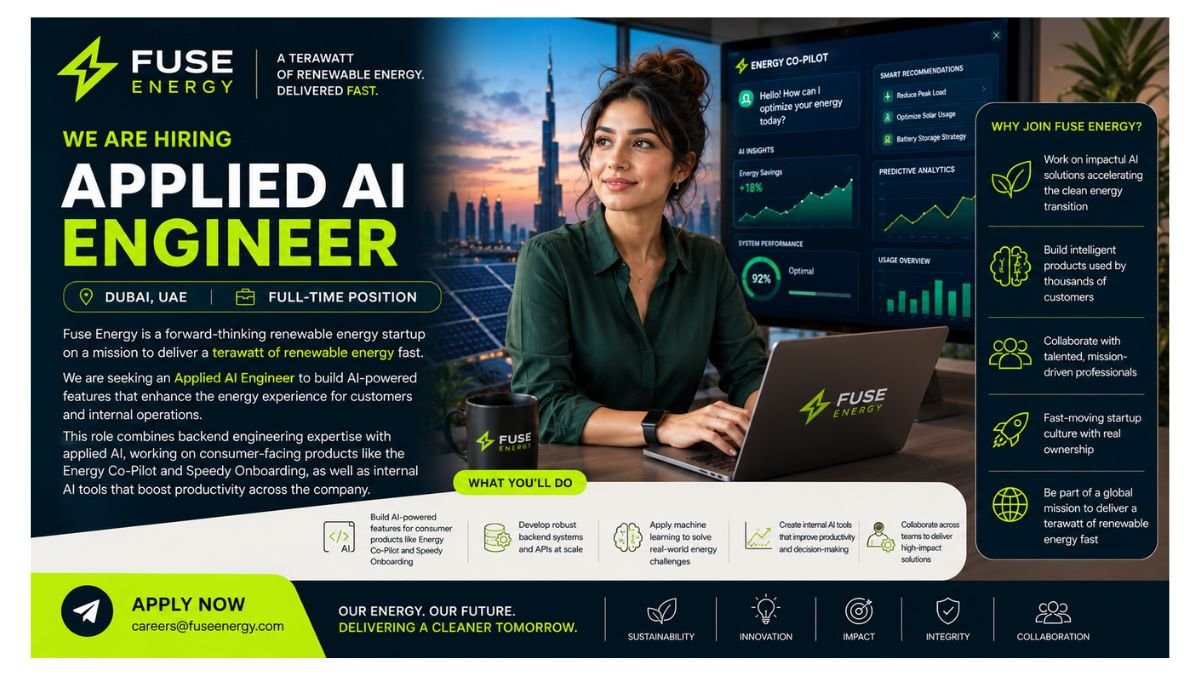 Applied AI Engineer Jobs Dubai UAE 2026