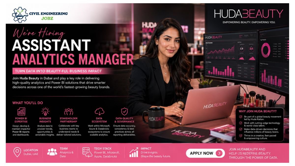 Assistant Analytics Manager Jobs Dubai 2026