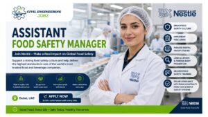 Assistant Food Safety Manager Jobs Dubai UAE 2026