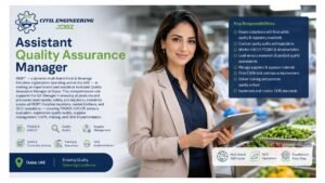 Assistant Quality Assurance Manager Jobs Dubai UAE 2026