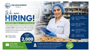 Assistant Quality Controller Jobs Dubai 2026 