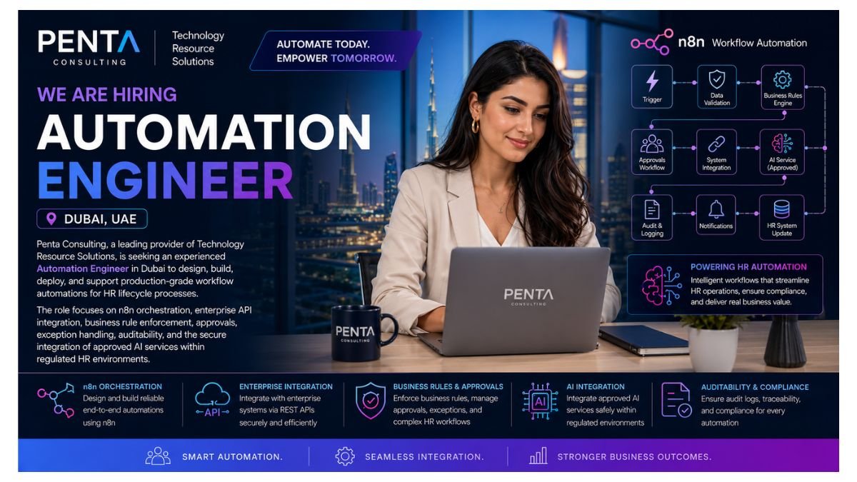 Automation Engineer Jobs Dubai UAE 2026