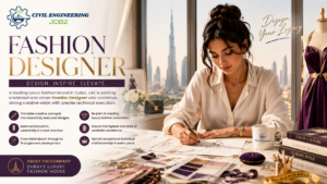 Fashion Designer Jobs Dubai UAE 2026