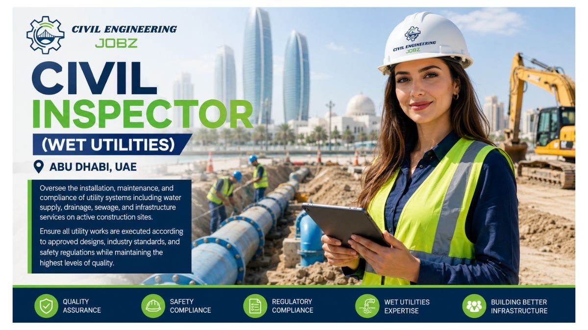Civil Inspector Jobs Abu Dhabi 2026 