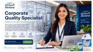 Corporate Quality Specialist Jobs Almarai Riyadh 2026