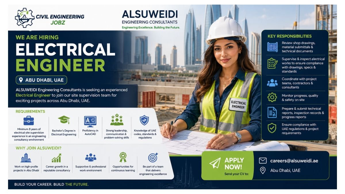 Electrical Engineer Jobs Abu Dhabi UAE 2026