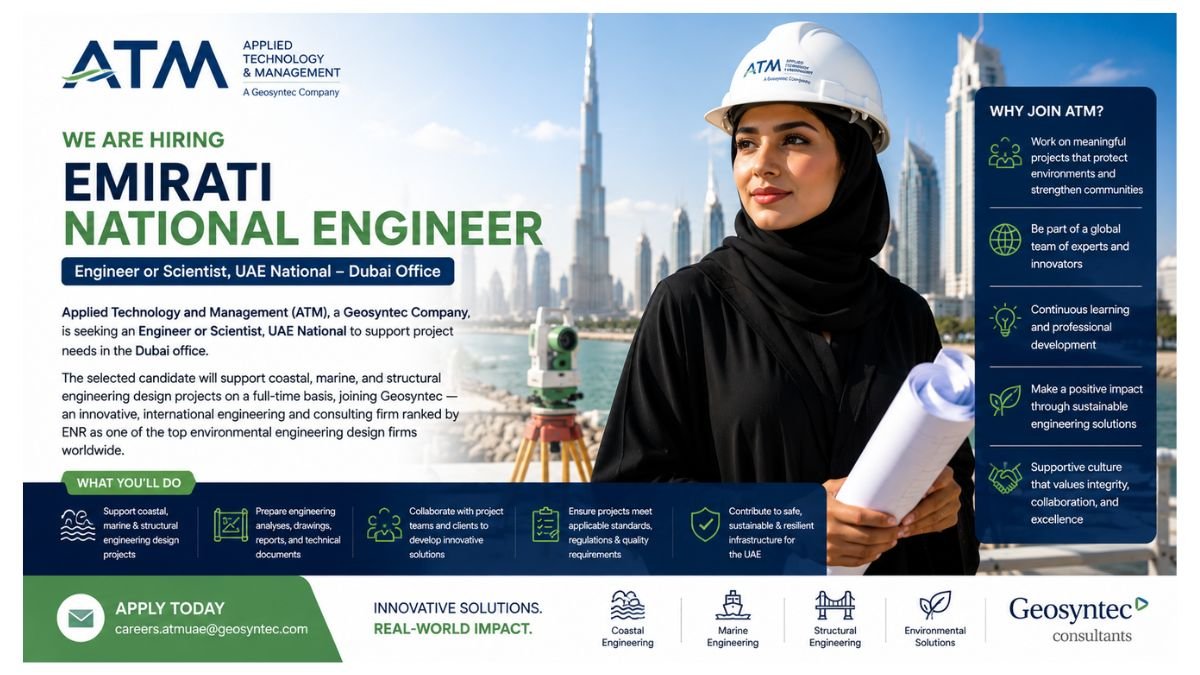 Emirati National Engineer Jobs Dubai UAE 2026