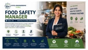 Food Safety Manager Jobs Dubai UAE 2026