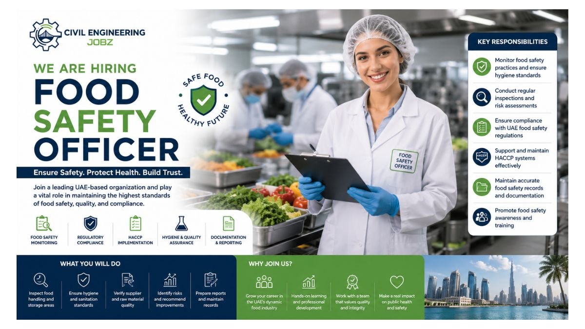 Food Safety Officer Jobs UAE 2026
