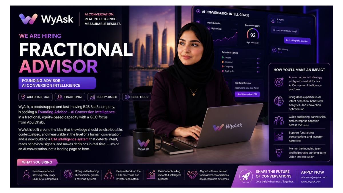Fractional Advisor Jobs Abu Dhabi UAE 2026