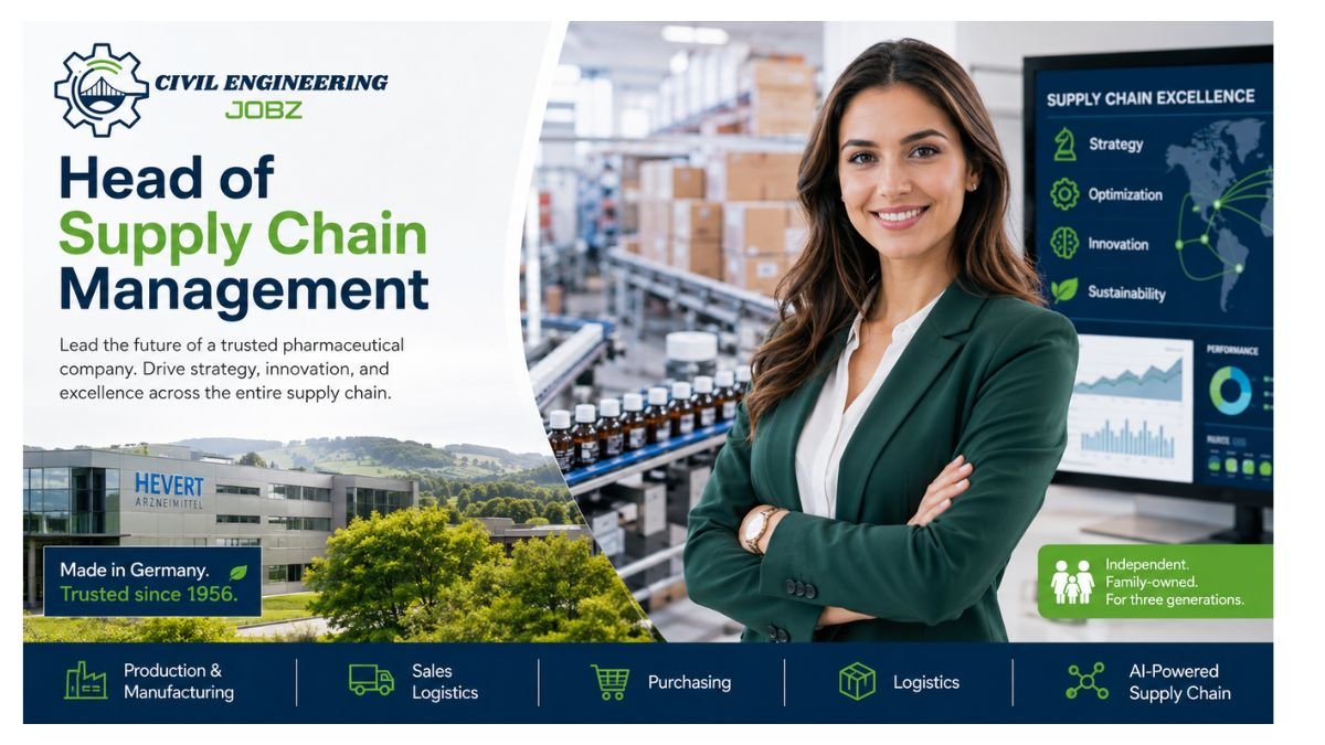Head of Supply Chain Management Jobs Rhineland-Palatinate Germany 2026