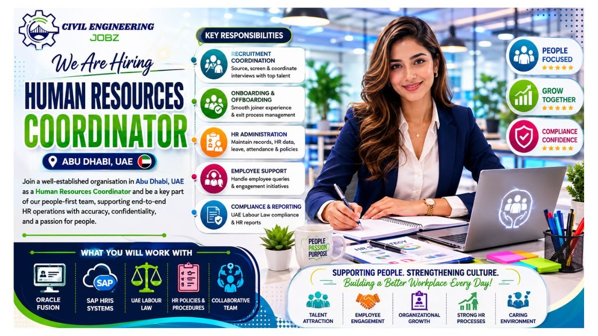 Human Resources Coordinator Jobs Abu Dhabi 2026