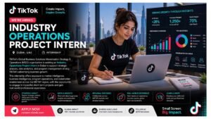 Industry Operations Project Intern Jobs Dubai UAE 2026