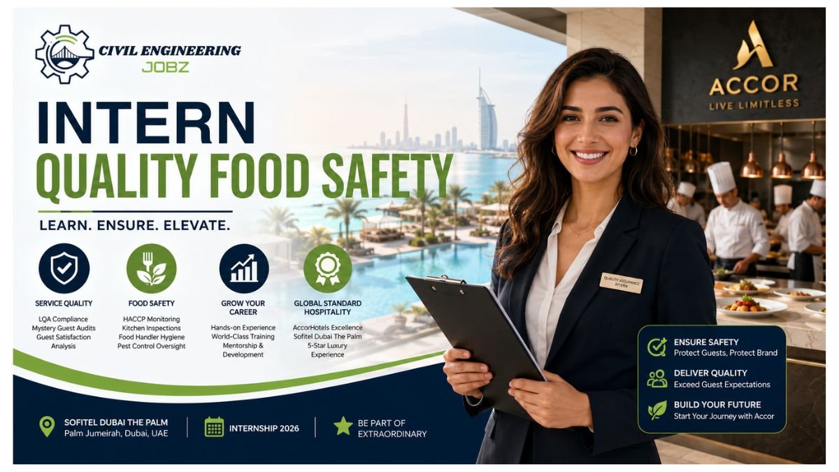 Intern Quality Food Safety Jobs Dubai 2026