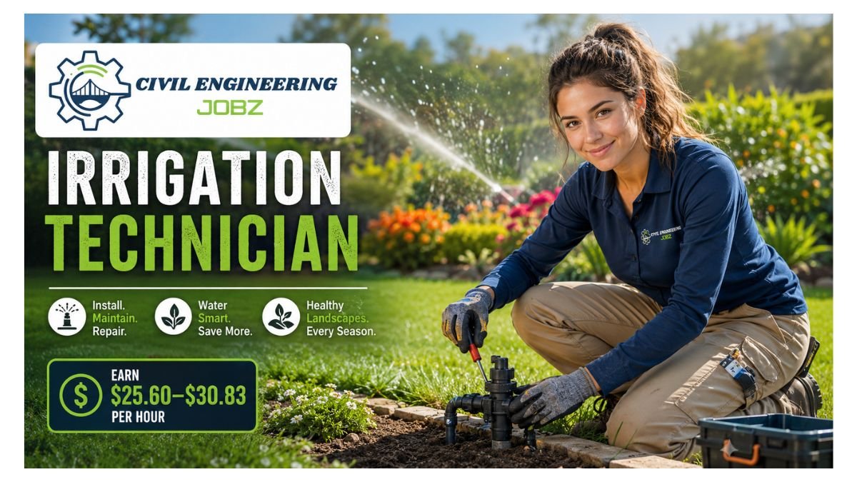 Irrigation Technician Jobs USA 2026 