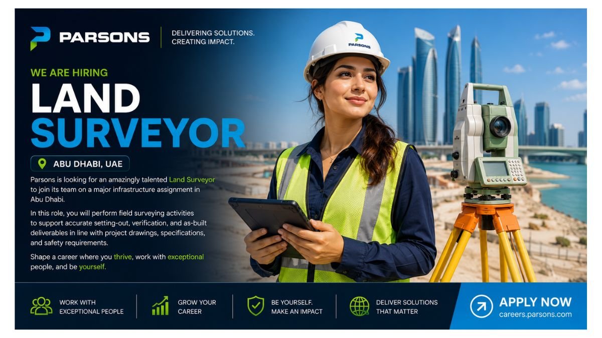 Land Surveyor Jobs Abu Dhabi UAE 2026