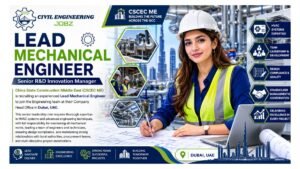 Lead Mechanical Engineer Jobs Dubai UAE 2026 