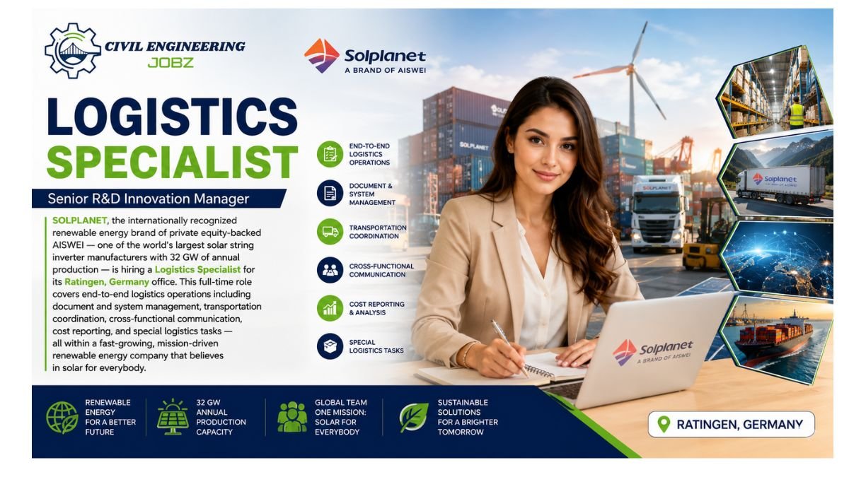 Logistics Specialist Jobs Ratingen Germany 2026