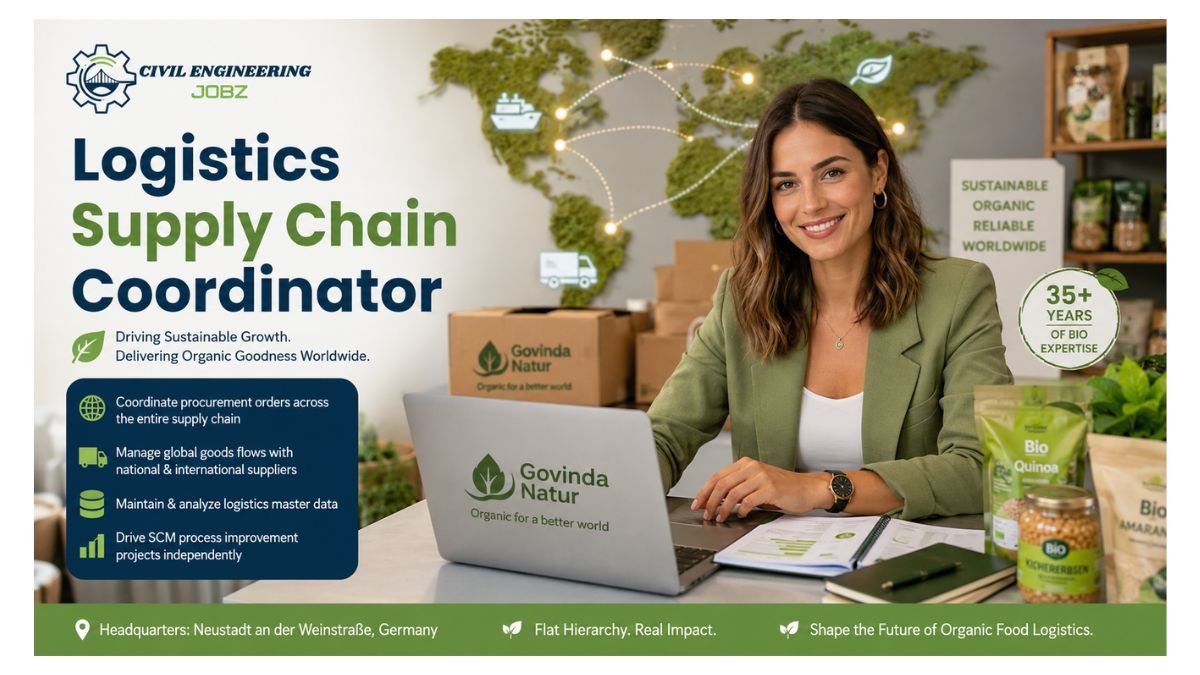 Logistics Supply Chain Coordinator Jobs Neustadt Weinstraße Germany 2026